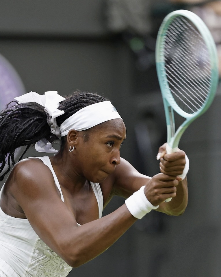 tennis season jewelry: Coco Gauff
