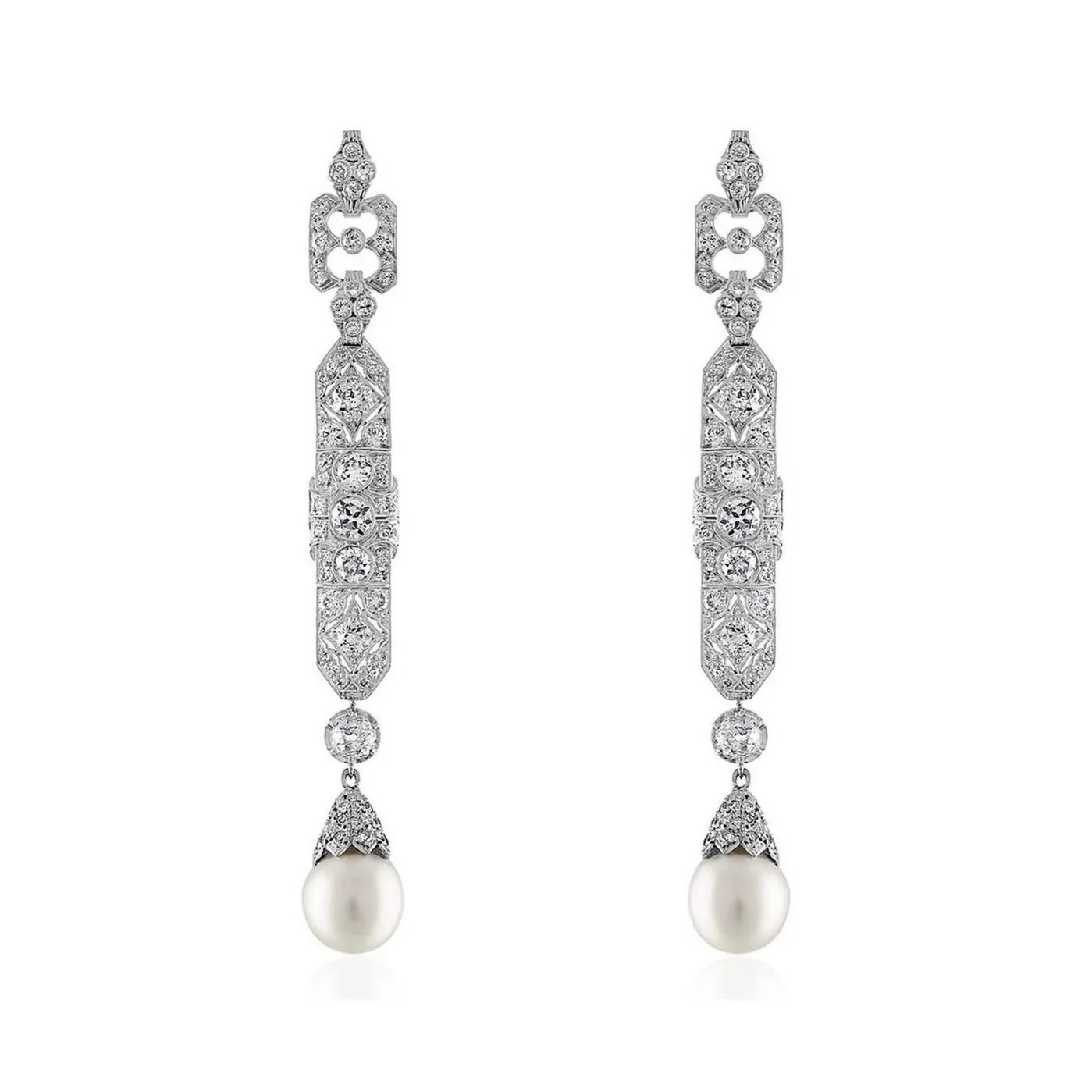 diamond bridal jewelry earrings
