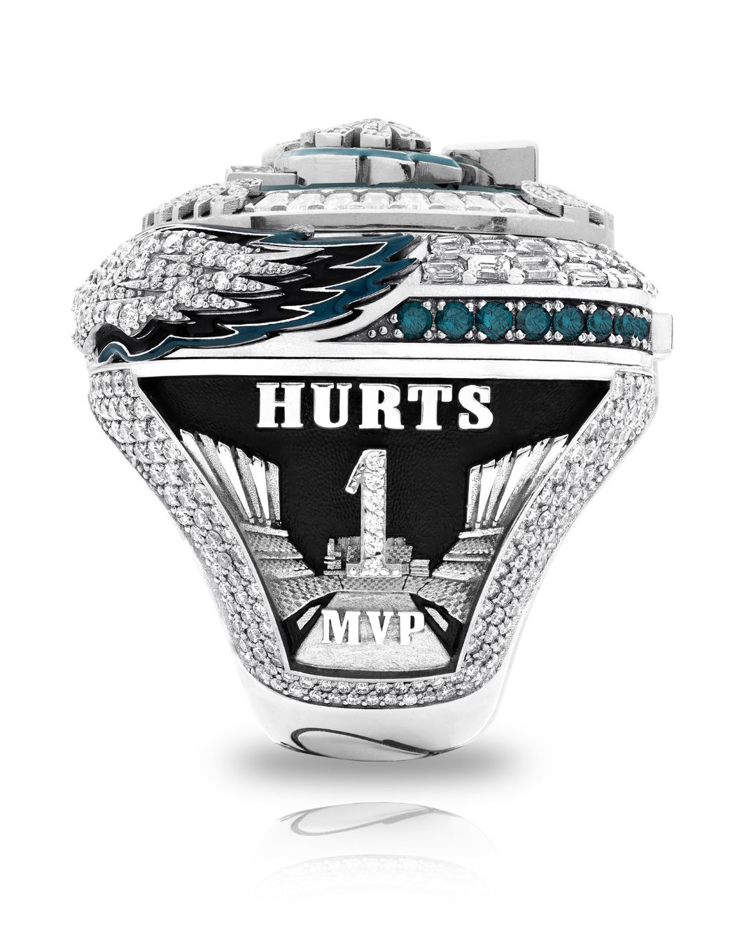 Every Detail of the New Eagles Super Bowl Ring by Jason of Beverly Hills 4 Eagles super bowl ring