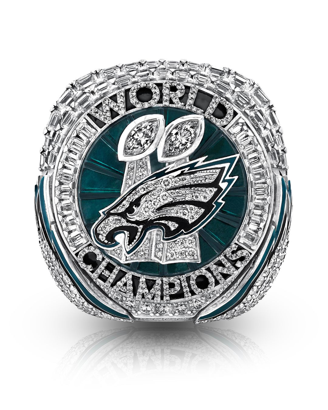 Every Detail of the New Eagles Super Bowl Ring by Jason of Beverly Hills 2 Eagles super bowl ring