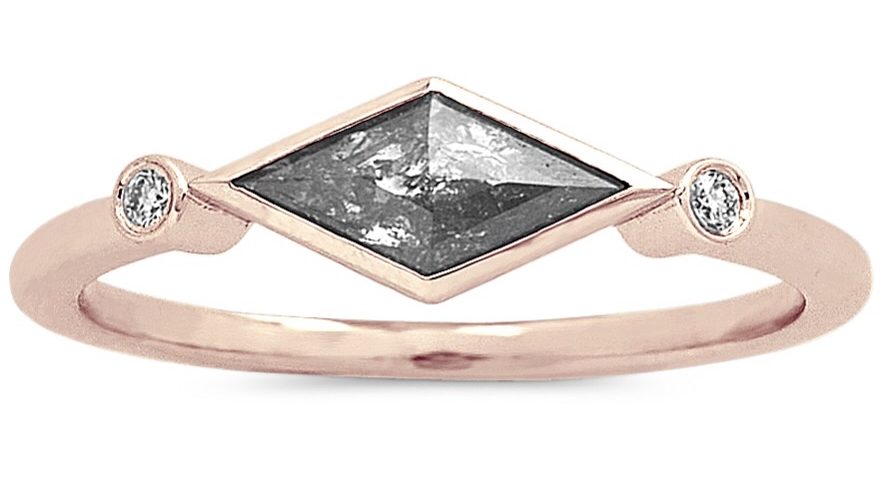 The Edgy Allure of Kite Cut Engagement Rings 8 kite cut engagement ring