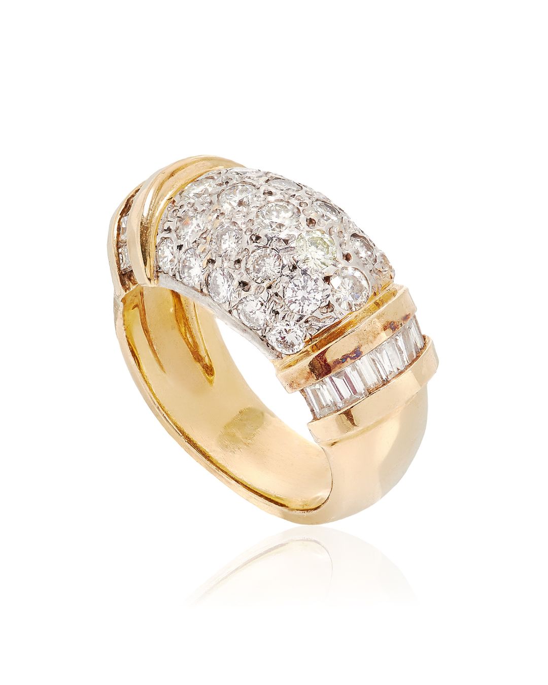 vintage affordable diamond ring
