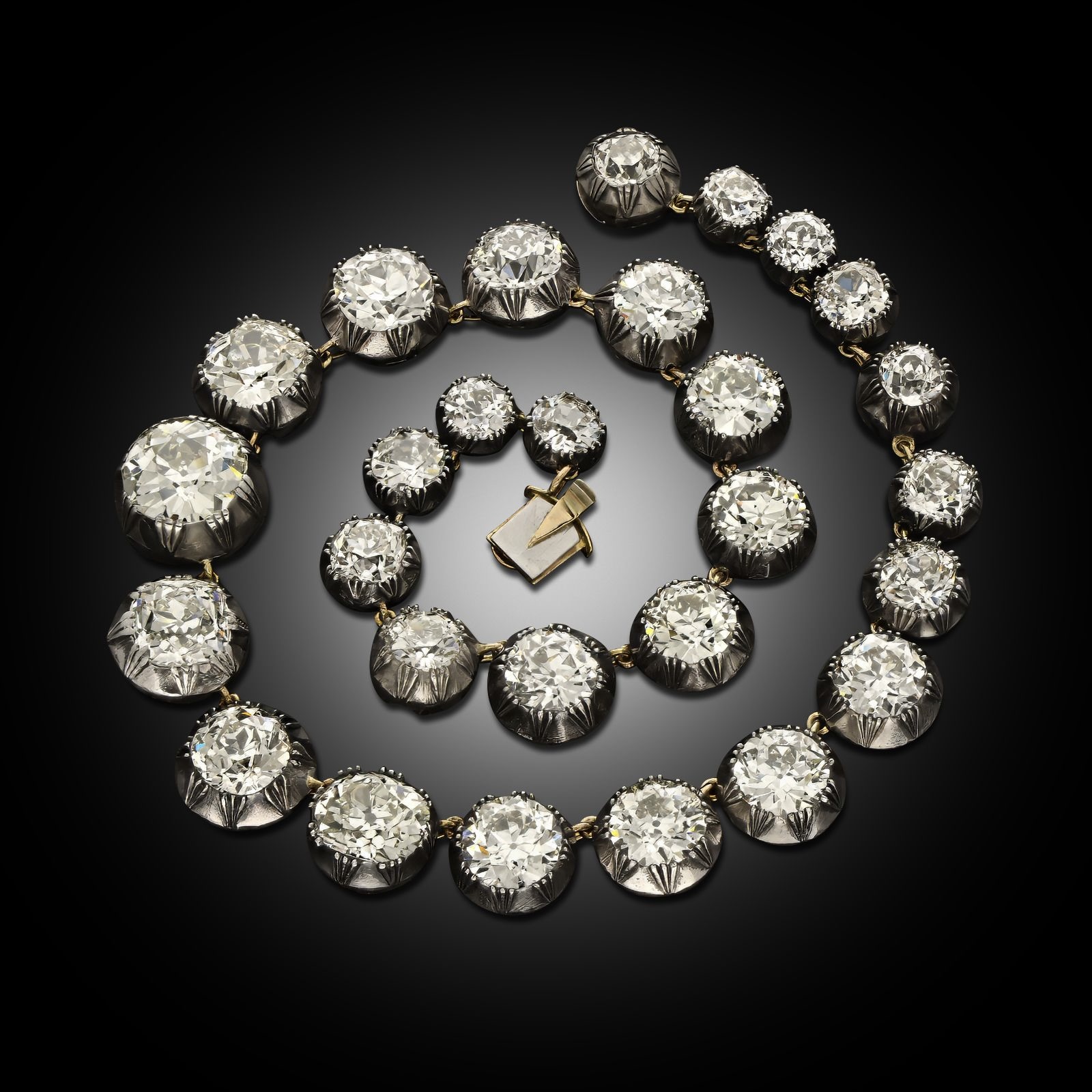 The Untold Story Behind the Napoleon Diamond Necklace’s Rare Georgian Twin 8 Georgian Rivière by Hancocks London