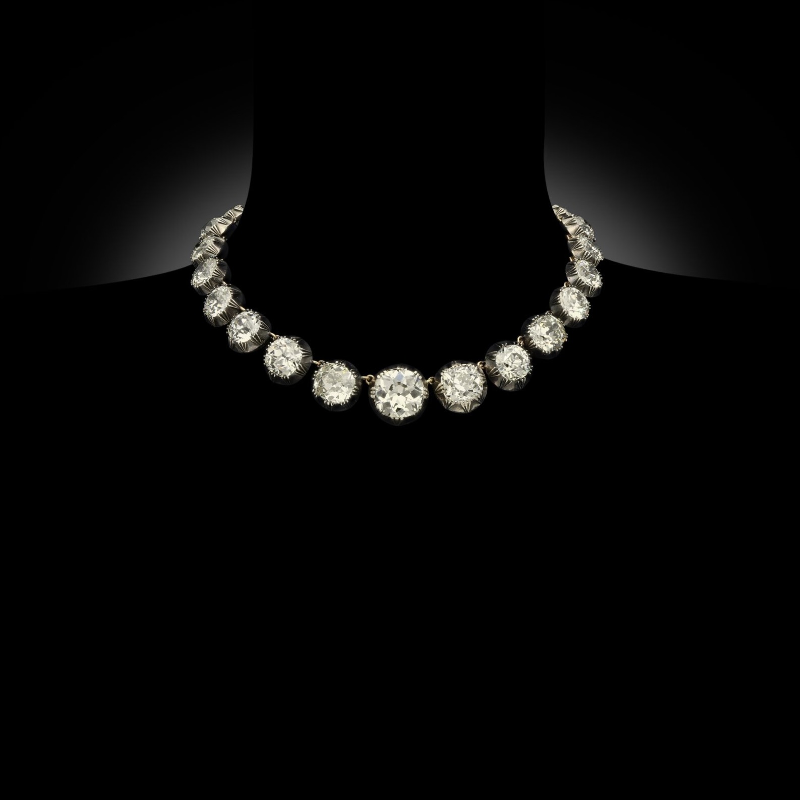 The Untold Story Behind the Napoleon Diamond Necklace’s Rare Georgian Twin 7 Georgian Rivière by Hancocks London