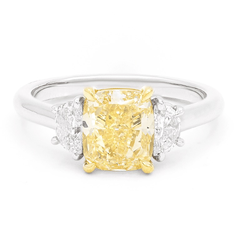 Bright, Rare and Famous: A Yellow Diamond Ring Adds the Perfect Pop of Color