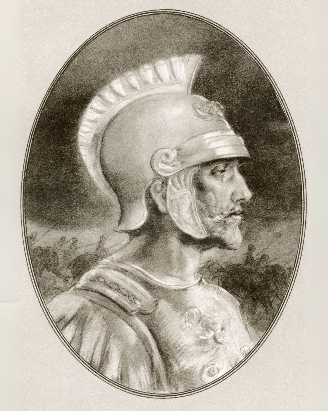 The Epic 2,000-Year Journey of the Ashoka Diamond Cut 3 Illustration of Ashoka the Great, Indian emperor