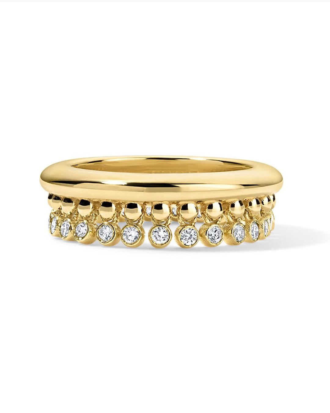 bezel set affordable diamond ring