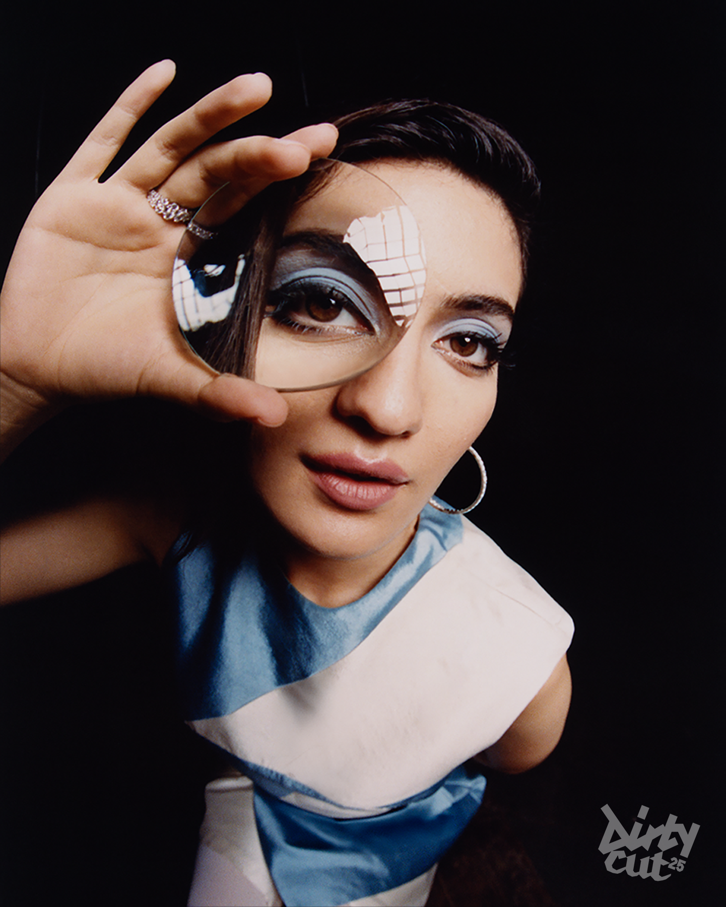 Pratibha Ranta in diamond hoops