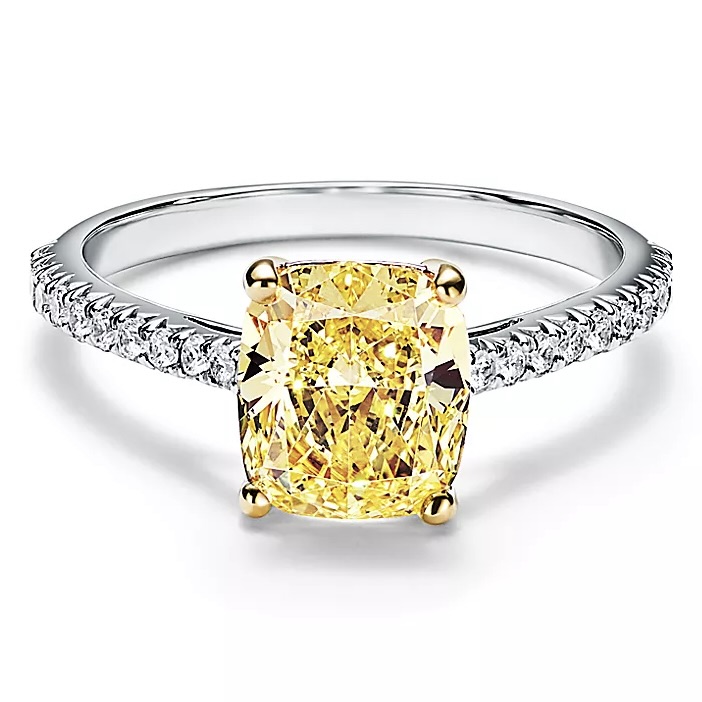 Bright, Rare and Famous: A Yellow Diamond Ring Adds the Perfect Pop of Color