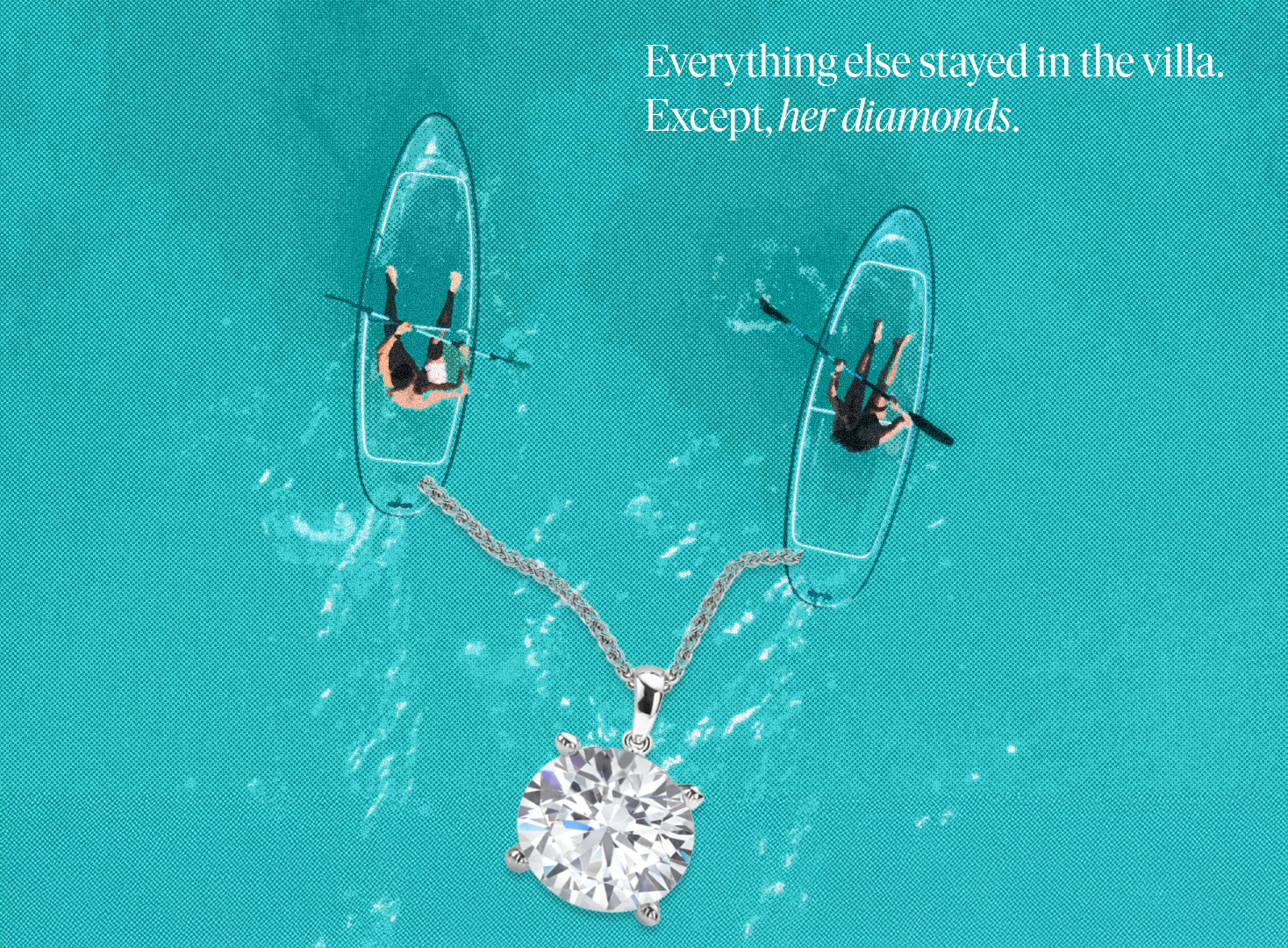 Minimalist diamond bracelet ideal for chic vacation looks