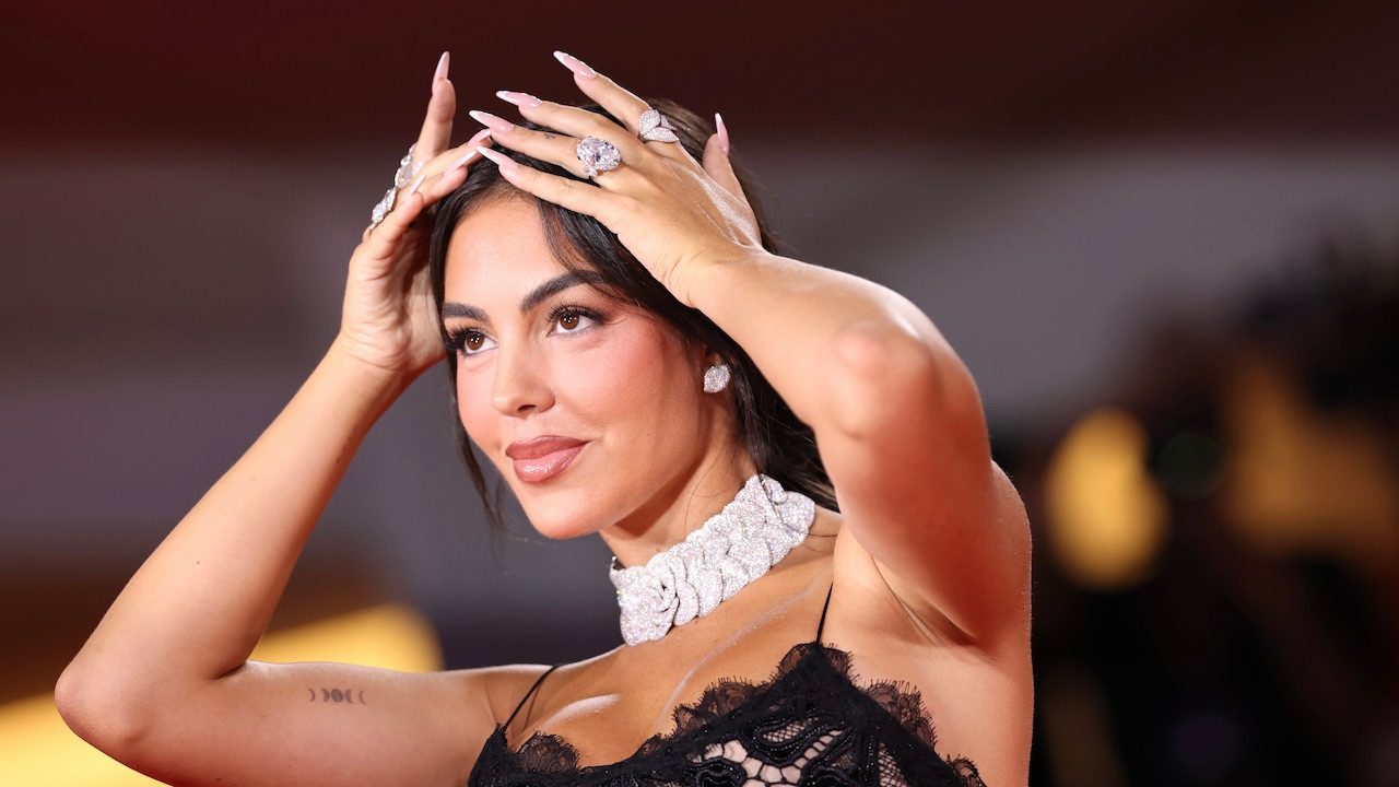 Georgina Rodriguez attends the 2025 Venice Film Festival.