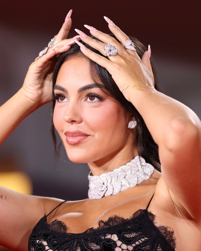 Georgina Rodríguez Debuted Her Engagement Ring at the 2025 Venice Film Festival