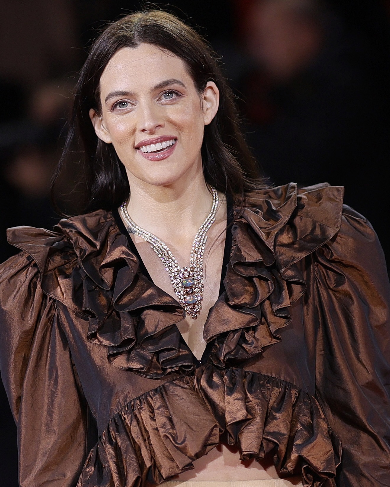 Riley Keough Wore Cartier Jewelry at the 2025 Venice Film Festival