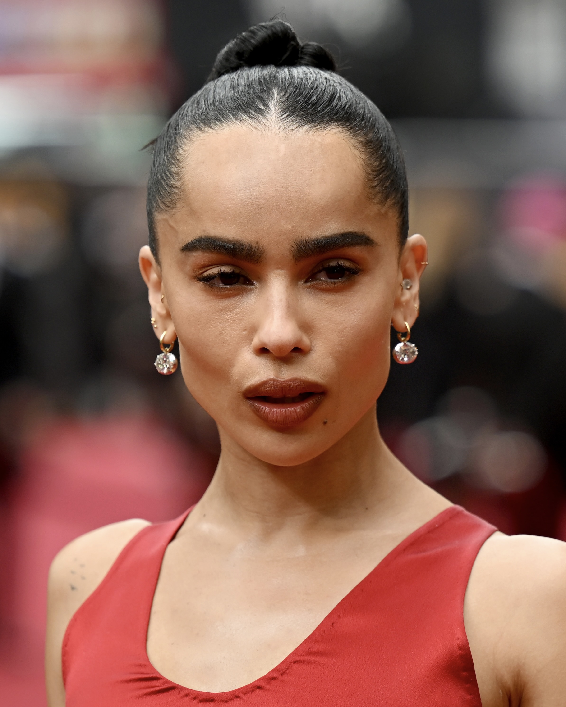 Zoë Kravitz Diamond Drop Earrings