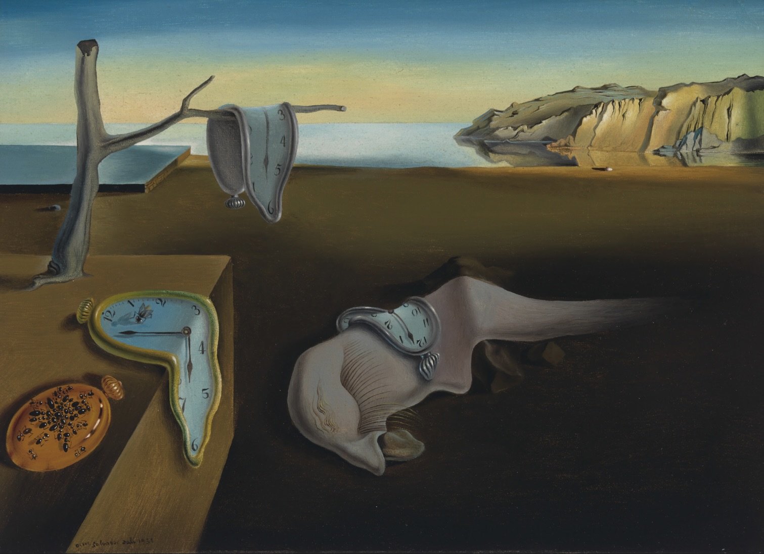 "The Persistence of Memory" by Salvador Dali