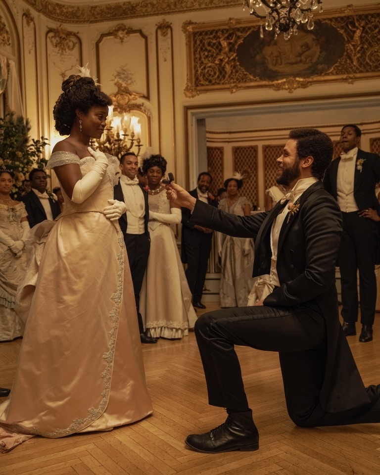 Inside The Gilded Age’s Sparkling World of Diamond Jewelry 8 Dr. William Kirkland proposes to Peggy with a natural diamond engagement ring in the season 3 finale of The Gilded Age