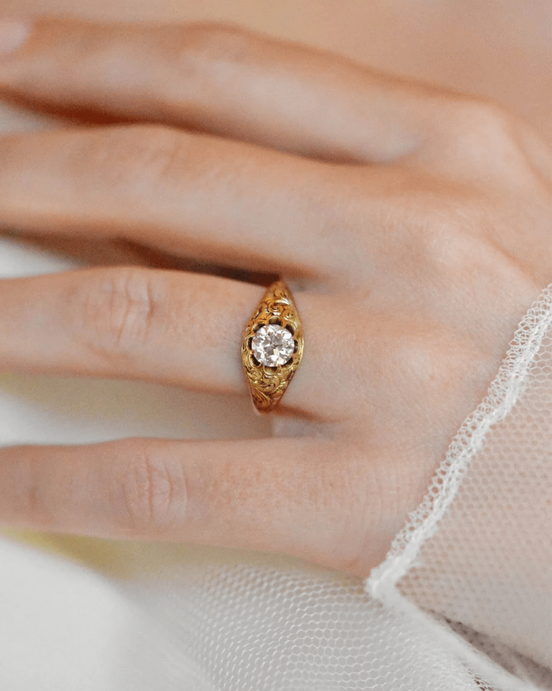 engraved ring Engagement Ring Resizing