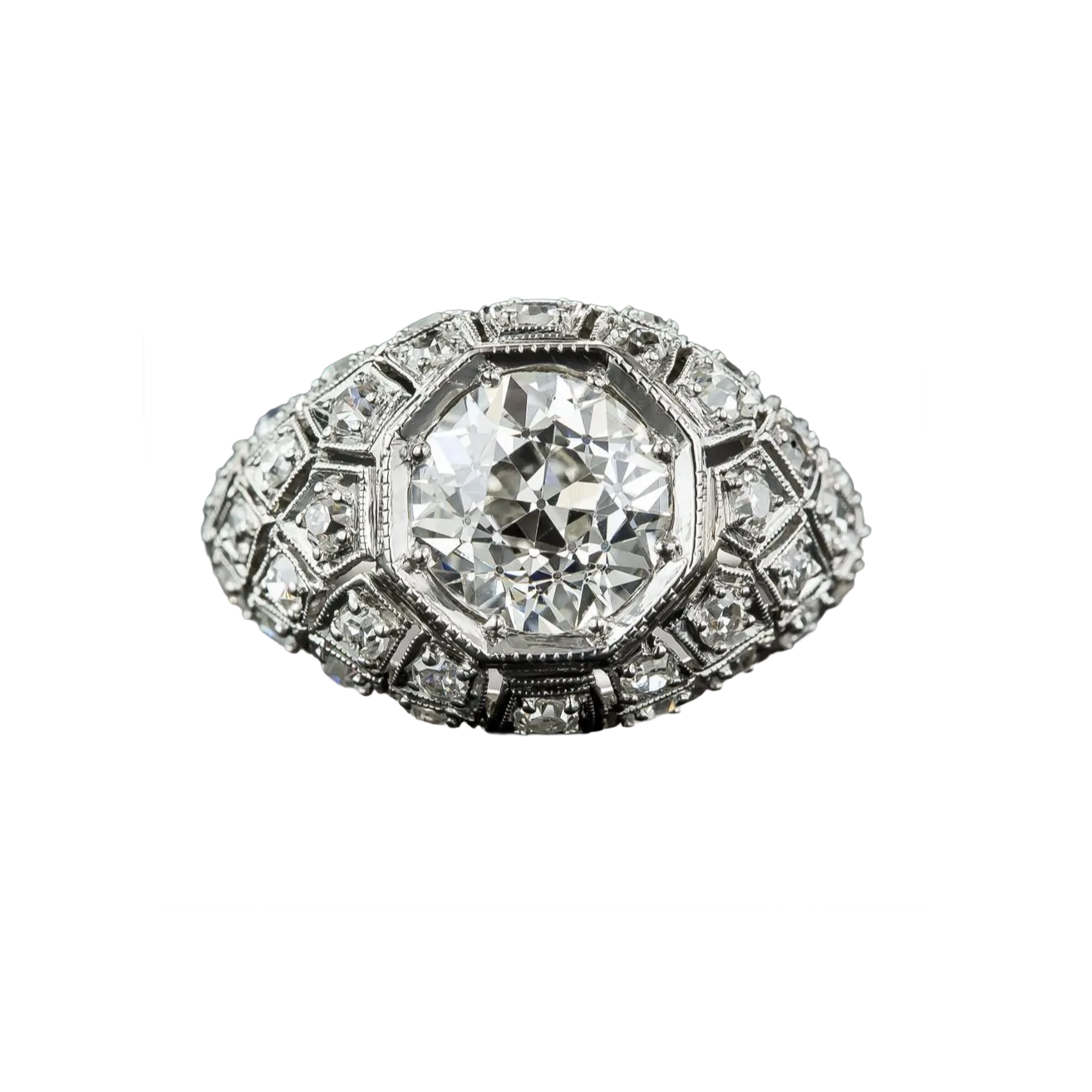 diamond bombe ring