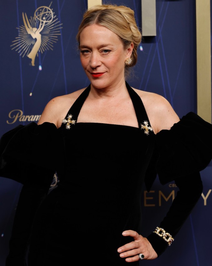 Chloë Sevigny Wore Tiffany & Co. Jewelry to the 2025 Emmy Awards