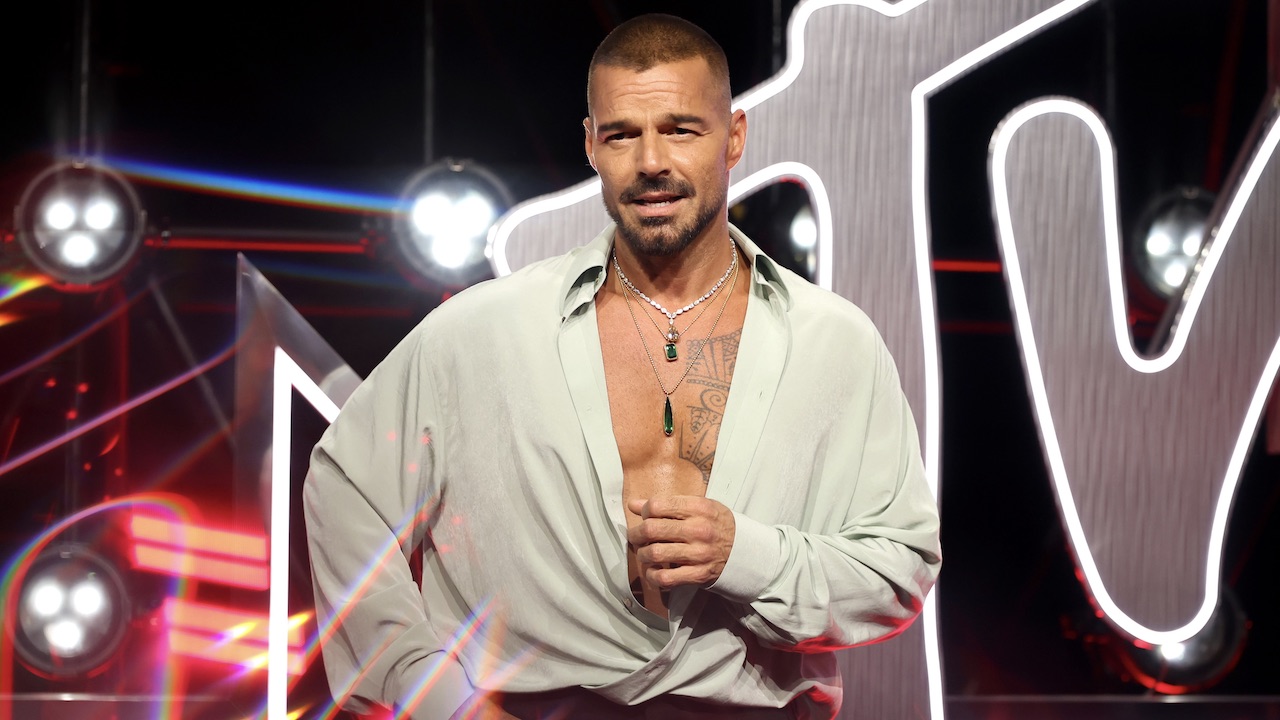 Ricky Martin Wore Rahaminov Diamonds to the 2025 MTV VMAs