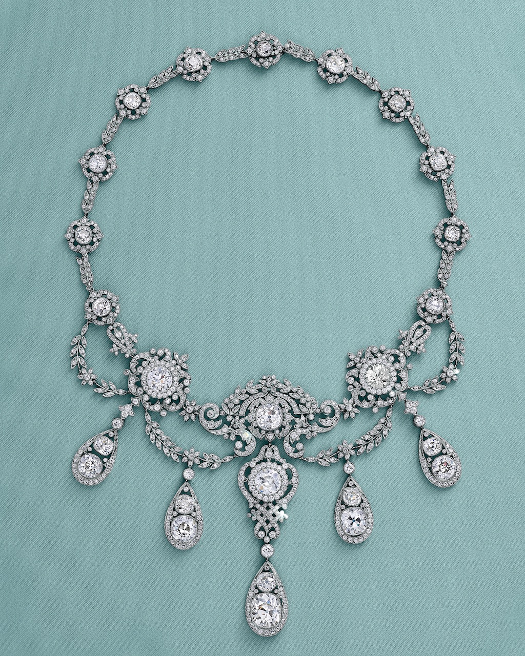 Mia Goth will wear the Tiffany & Co. Archive Wade Family Necklace in Frankenstein.