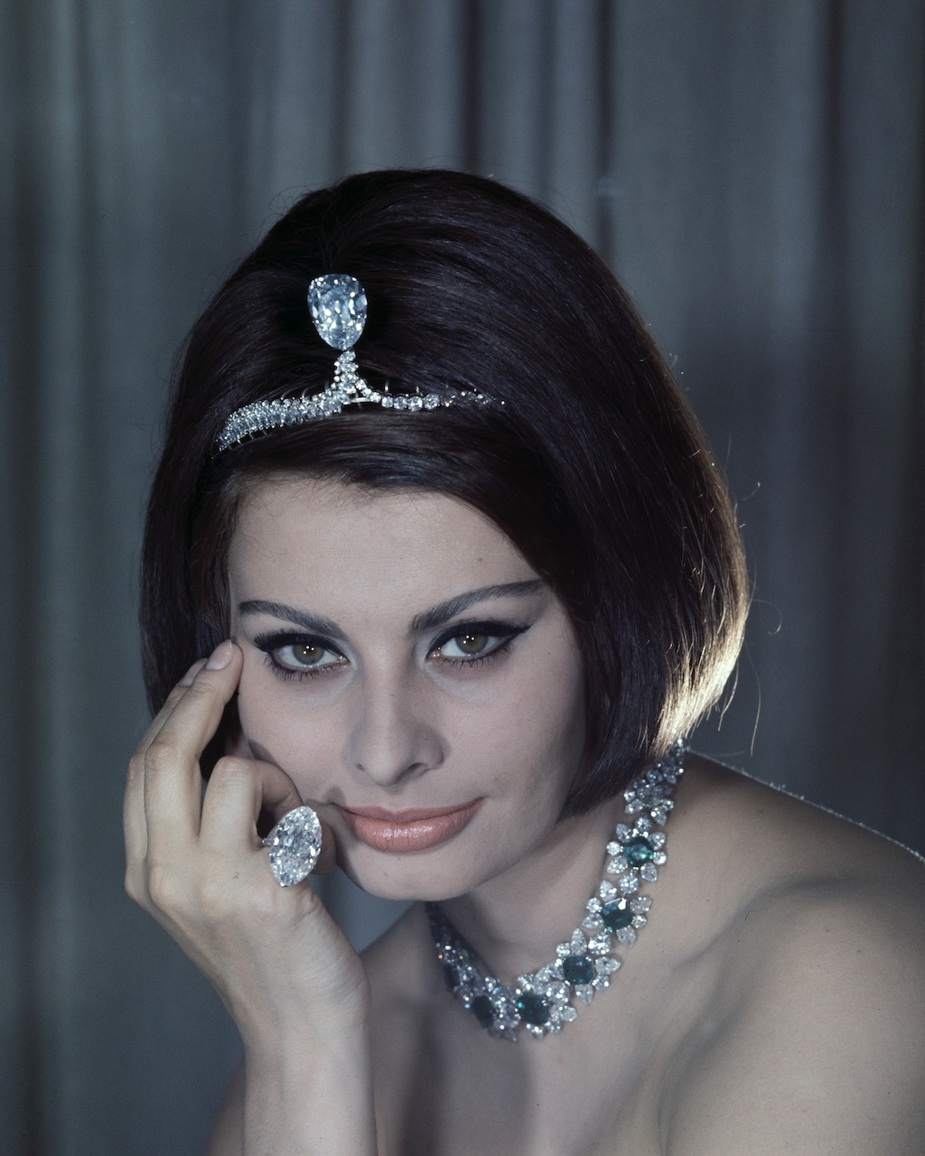 Sophia Loren Wore Jewels From the Collection of the King of Nepal in 1962