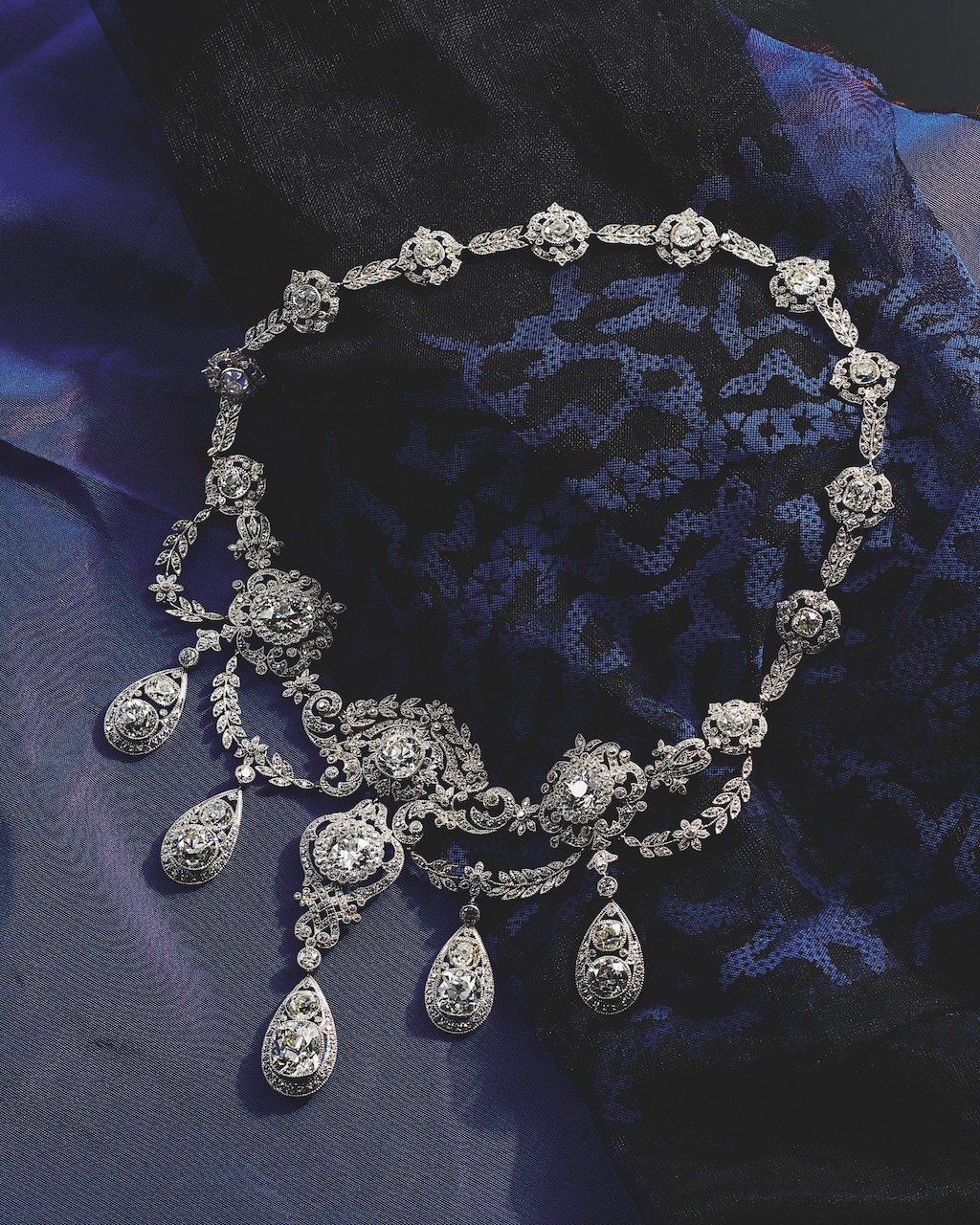 Rarely Seen Tiffany & Co. Jewels Will Shine on the Screen in 'Frankenstein' 5 Mia Goth wears the Tiffany & Co. Archive Wade Necklace in Frankenstein. (Courtesy of Tiffany & Co.)