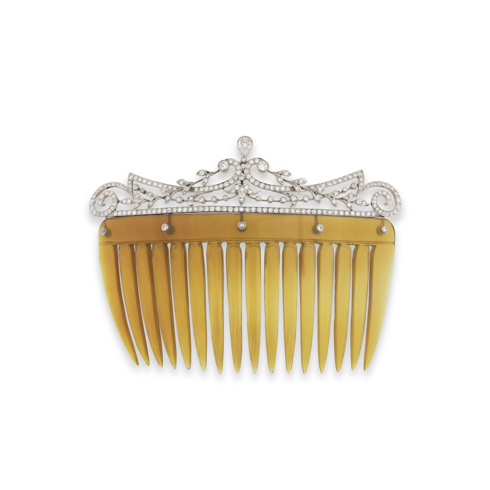 Vanderbilt jewelry diamond comb