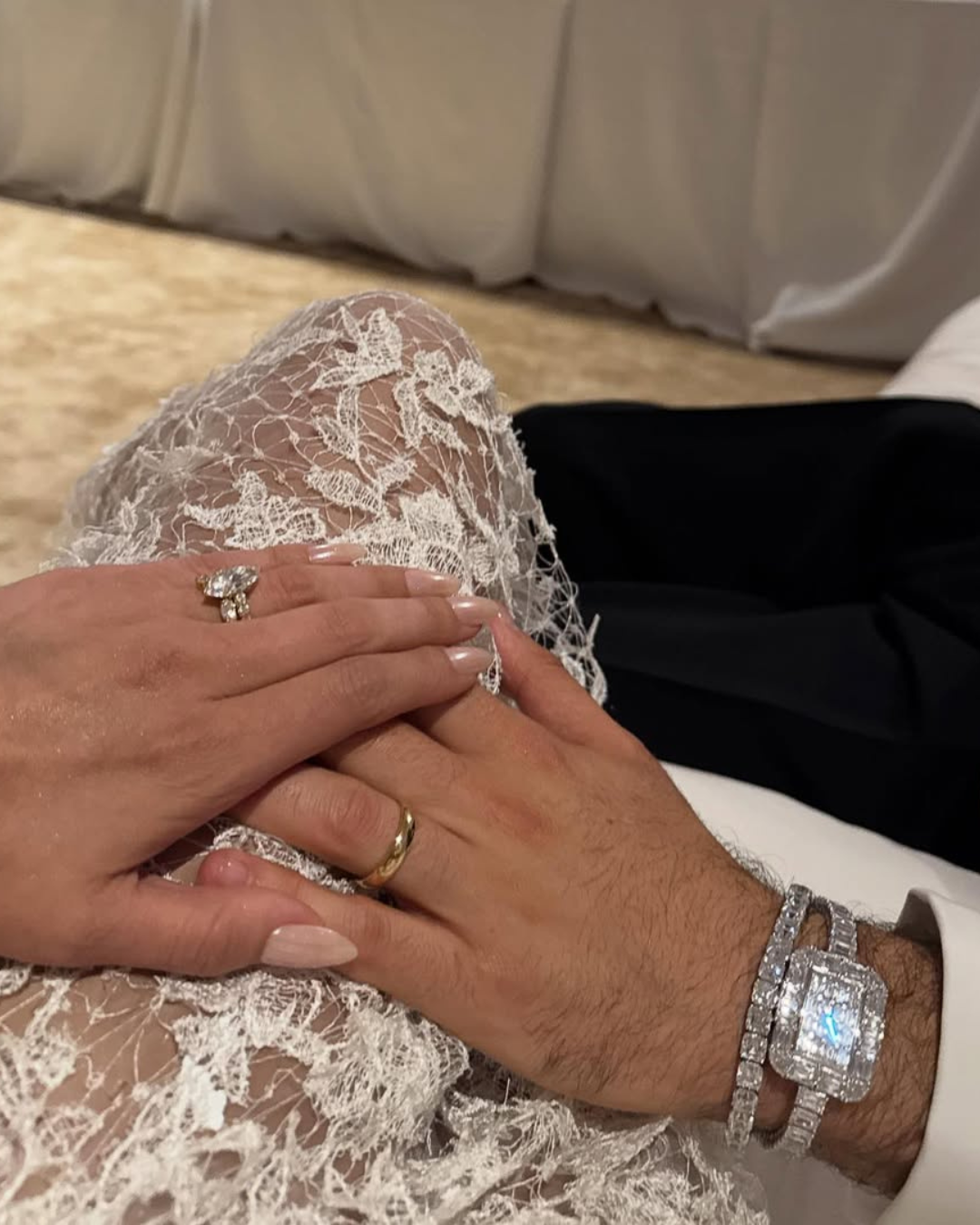 Selena Gomez and Benny Blanco Chose the Perfect Wedding Jewels for Their Personalities 3 selena gomez and benny blanco wedding
