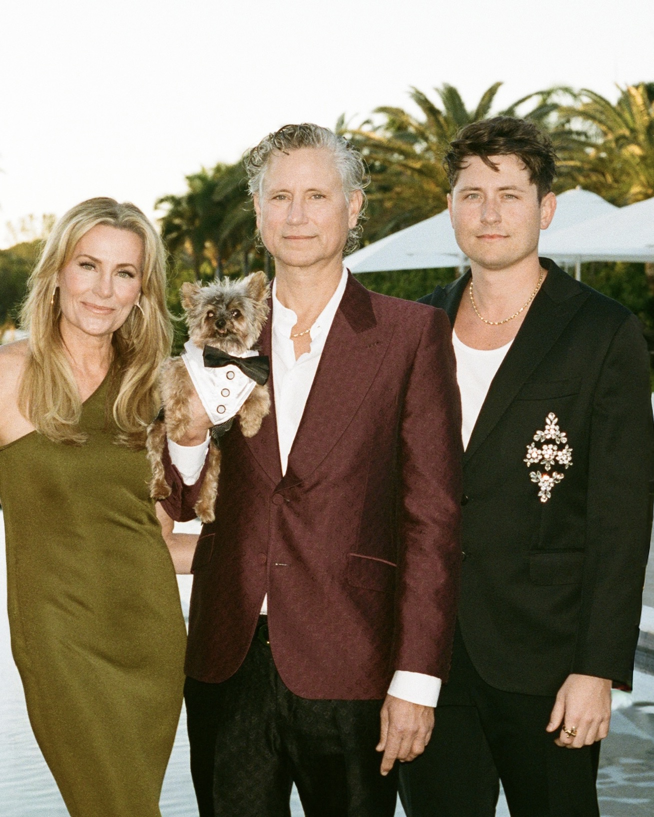 Heidi Farrugia with her husband and son, David, who is the creative behind the jewelry brand Uniform Object. (Courtesy of Heidi Farrugia)
