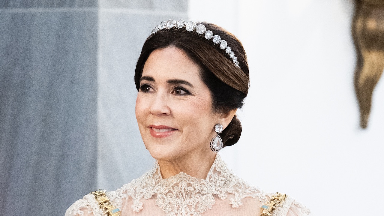 Queen Mary of Denmark attends the New Year's Court/the New Year's Day Parade hosted by King Frederik X of Denmark and Queen Mary of Denmark on January 1, 2026 in Copenhagen, Denmark. (Getty Images)