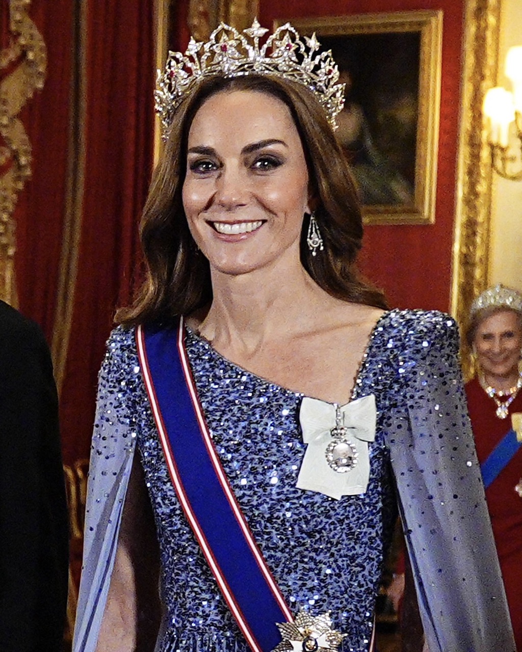 A Year in Diamonds: The Best Jewelry Moments of 2025 32 The Princess of Wales wears Queen Victoria’s Oriental Circlet Tiara at the state banquet for the German President Frank-Walter Steinmeier at Windsor Castle on December 3, 2025.