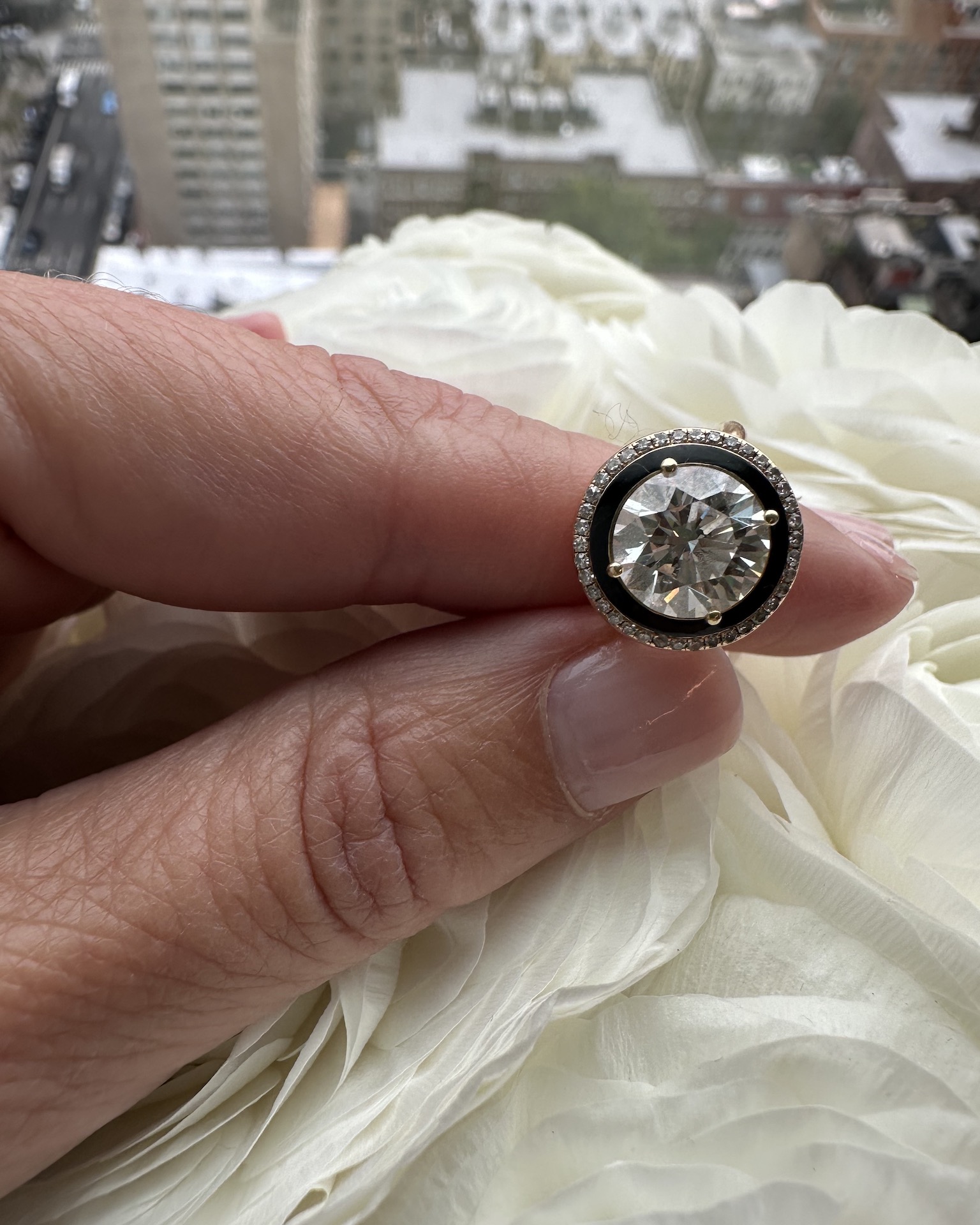 Real Women Share Their Engagement Ring Redesign Stories 2 Alexis Wolfe's Engagement Ring Redesign by Selim Mouzannar
