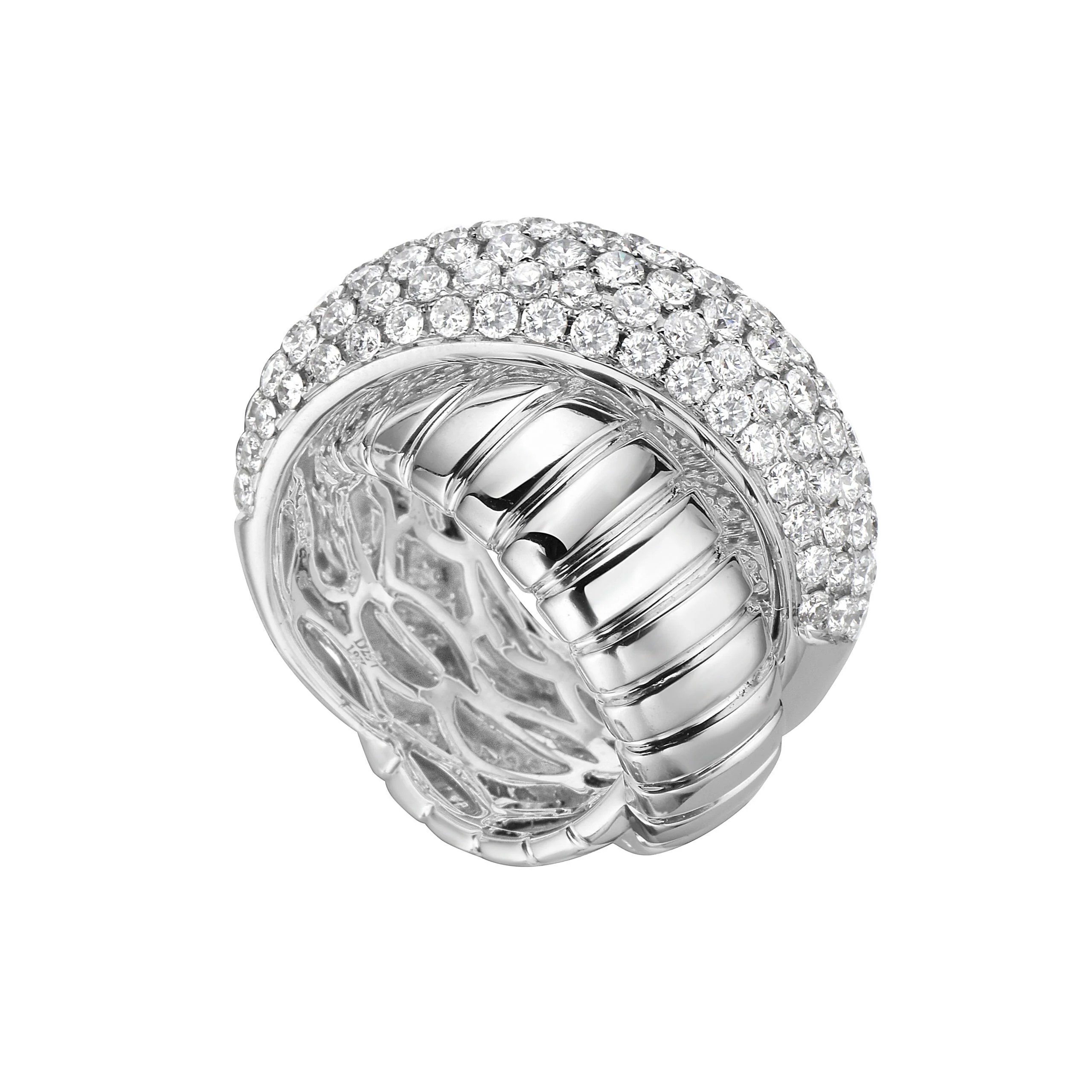 Lionheart diamond cocktail ring