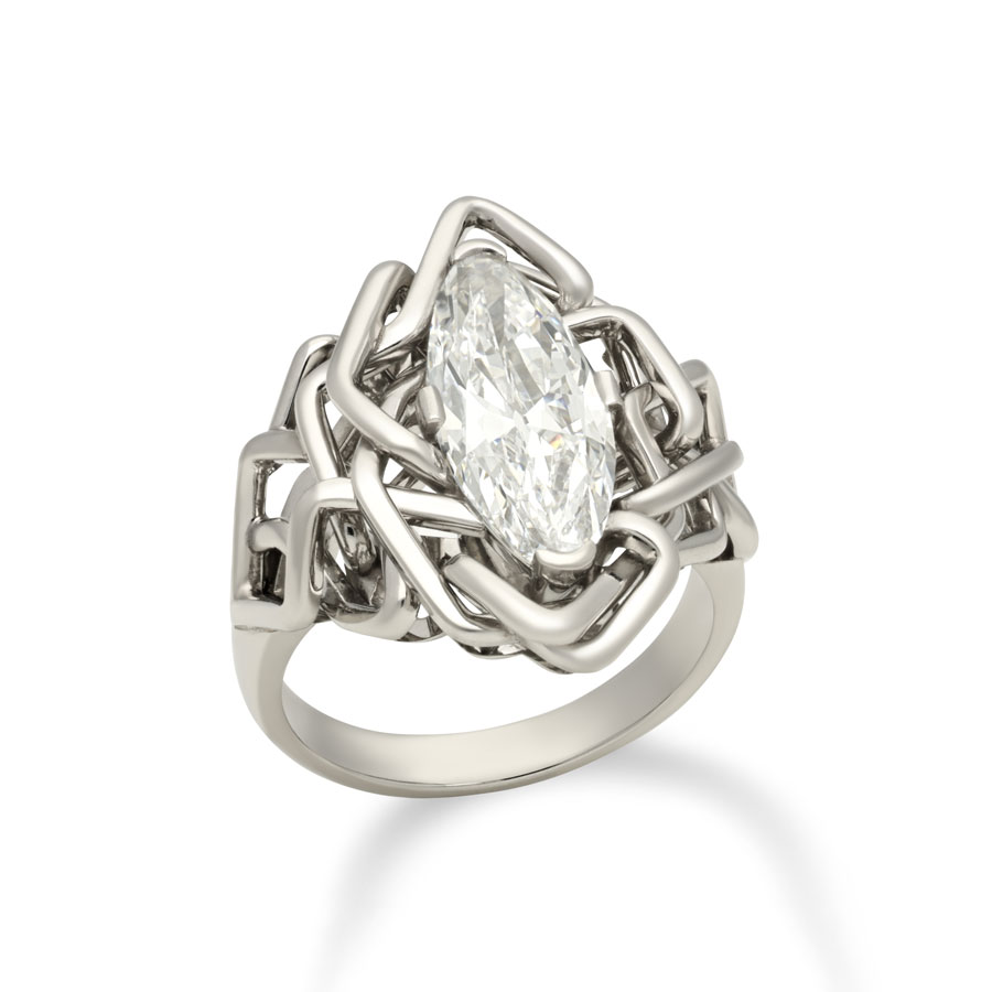 diamond cocktail ring