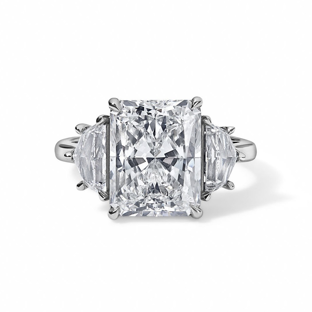 The Radiant Cut Diamond: A History of Infinite Sparkle 16 Stephanie Gottlieb Radiant Cut Diamond