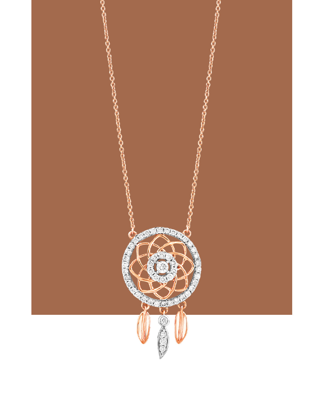 The Bridal Gift Guide: Natural Diamond Picks She’ll Actually Love 6 Rose gold diamond pendant chain