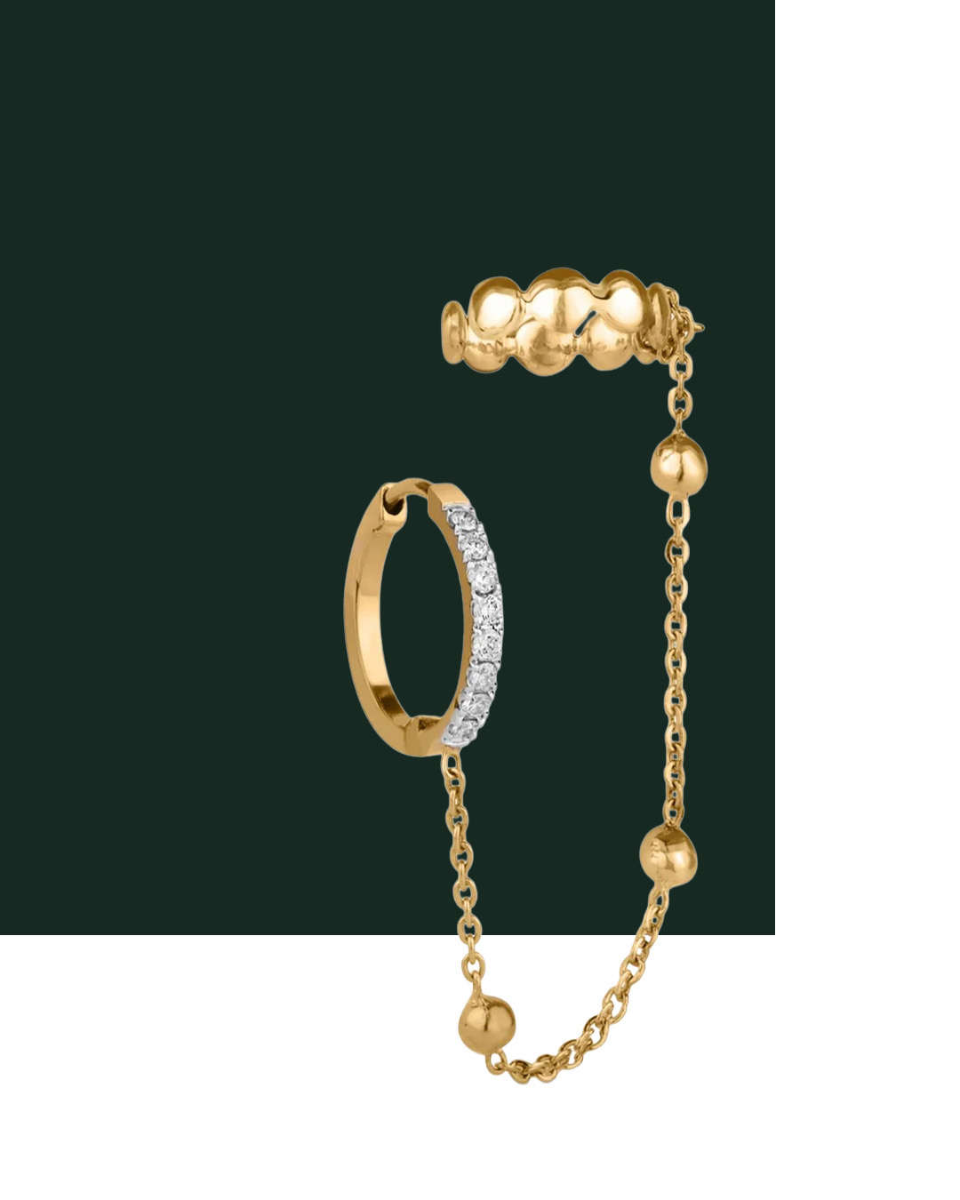 The Bridal Gift Guide: Natural Diamond Picks She’ll Actually Love 9 Diamond earcuffs