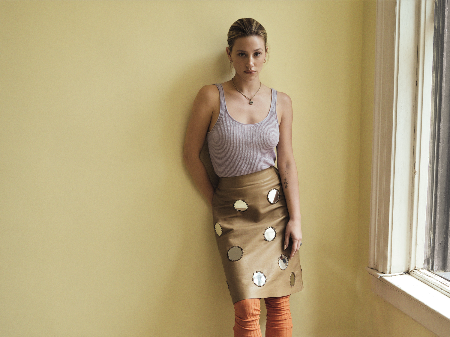 Lili Reinhart's Balancing Act 13 Riverdale actress Lili Reinhart shines in diamond jewelry