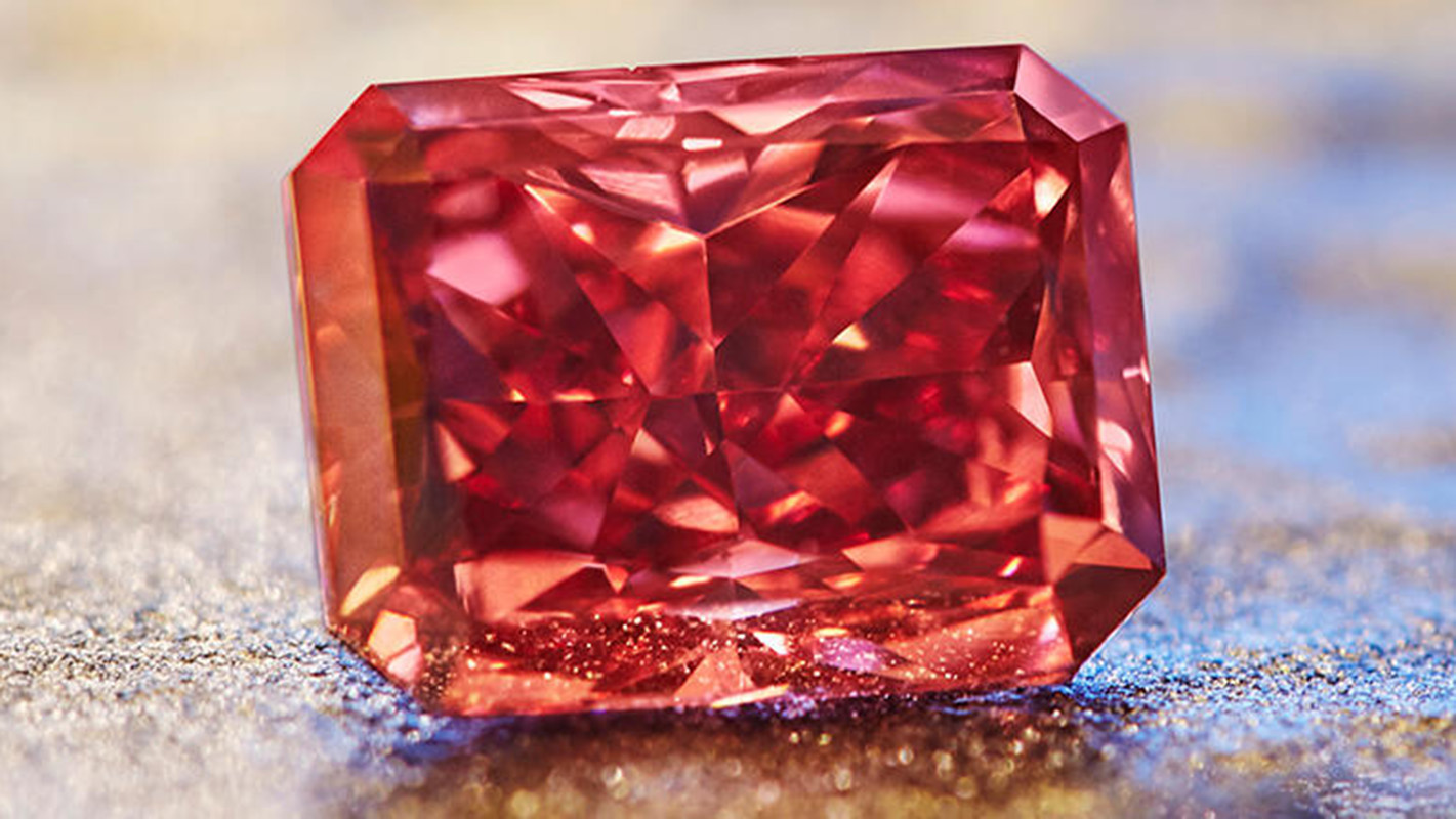 The Argyle Everglow Diamond (Courtesy of Rio Tinto)