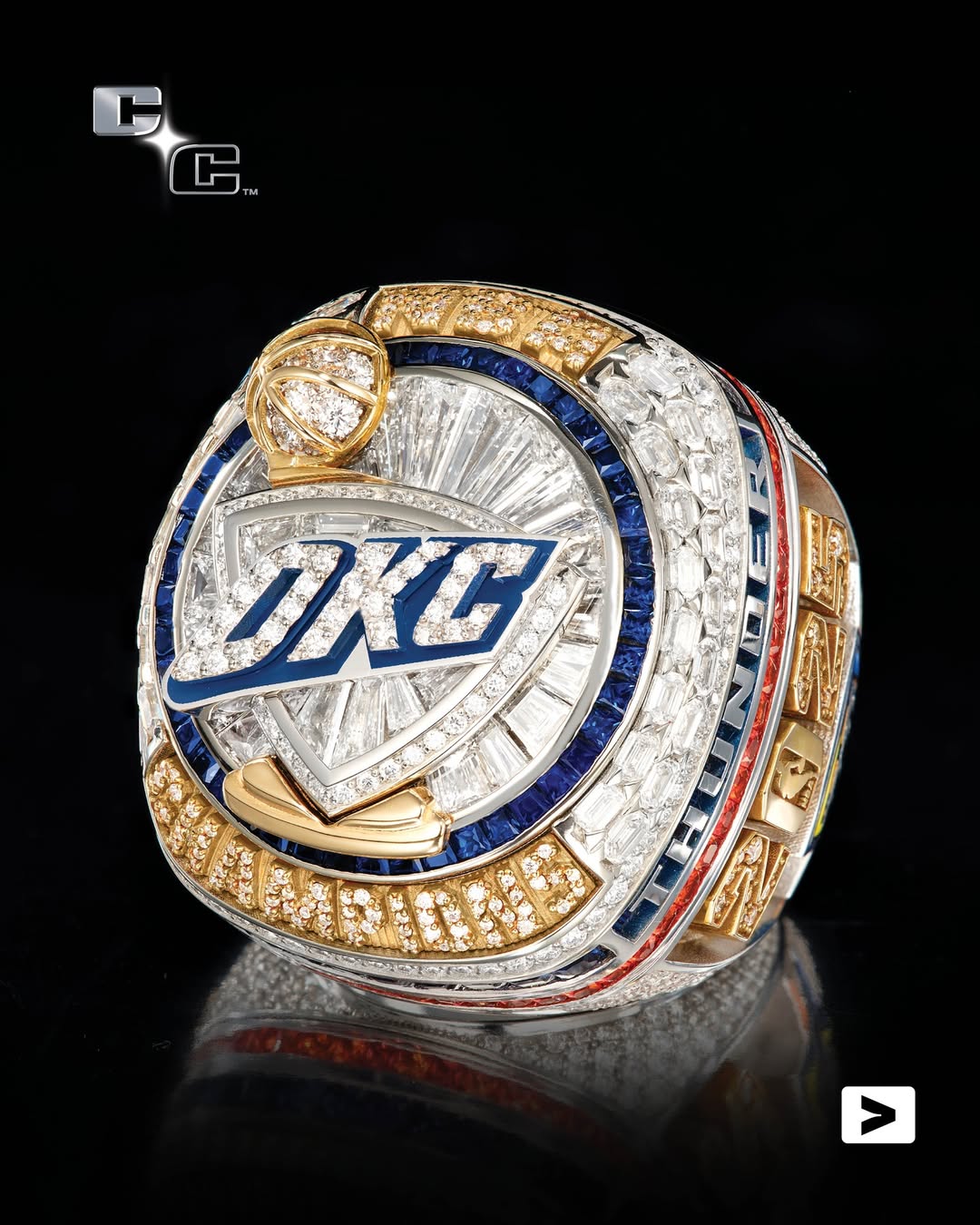 Oklahoma City Thunder Championship Ring