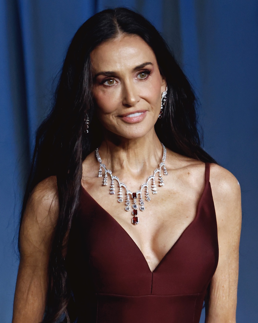 The Best Jewelry Moments of the 2025 Academy Museum Gala 16 Demi Moore in Cartier Diamond Jewels 2025 Academy Museum Gala