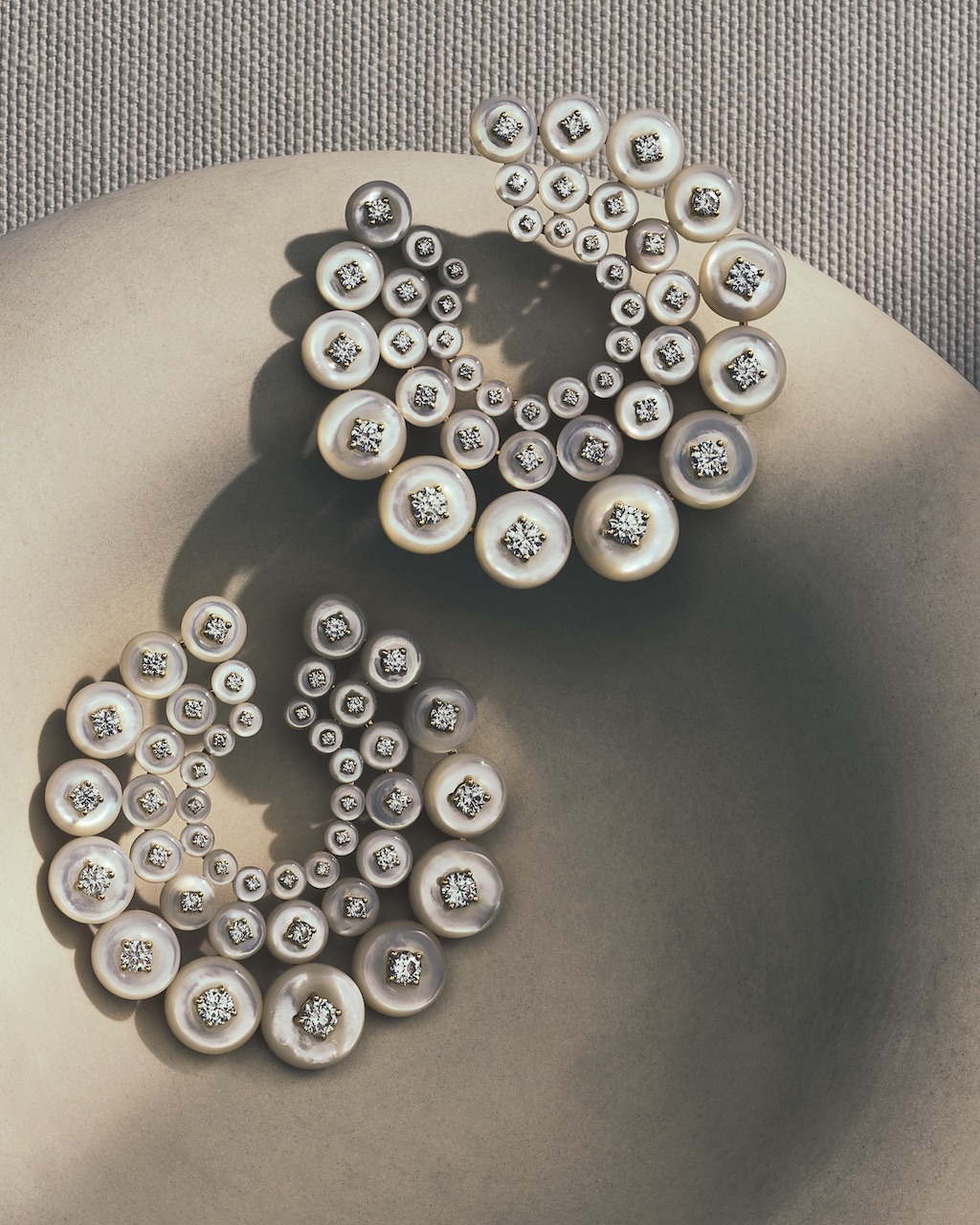 'The Jewelry Book' Looks Back on 300 Visionaries Who Shaped Jewelry 5 Diamond Fernando Jorge earrrings as seen in Melanie Grant's The Jewelry Book (Fernando Jorge)