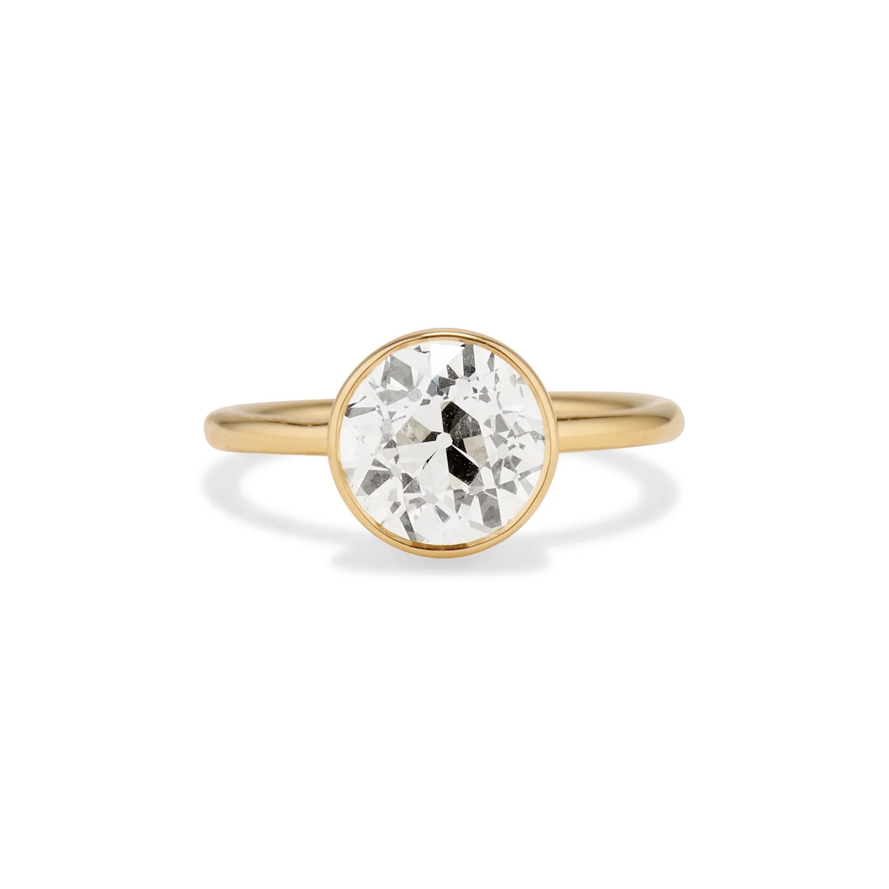 Ashley Zhang Old Mine Cut Diamond Ring