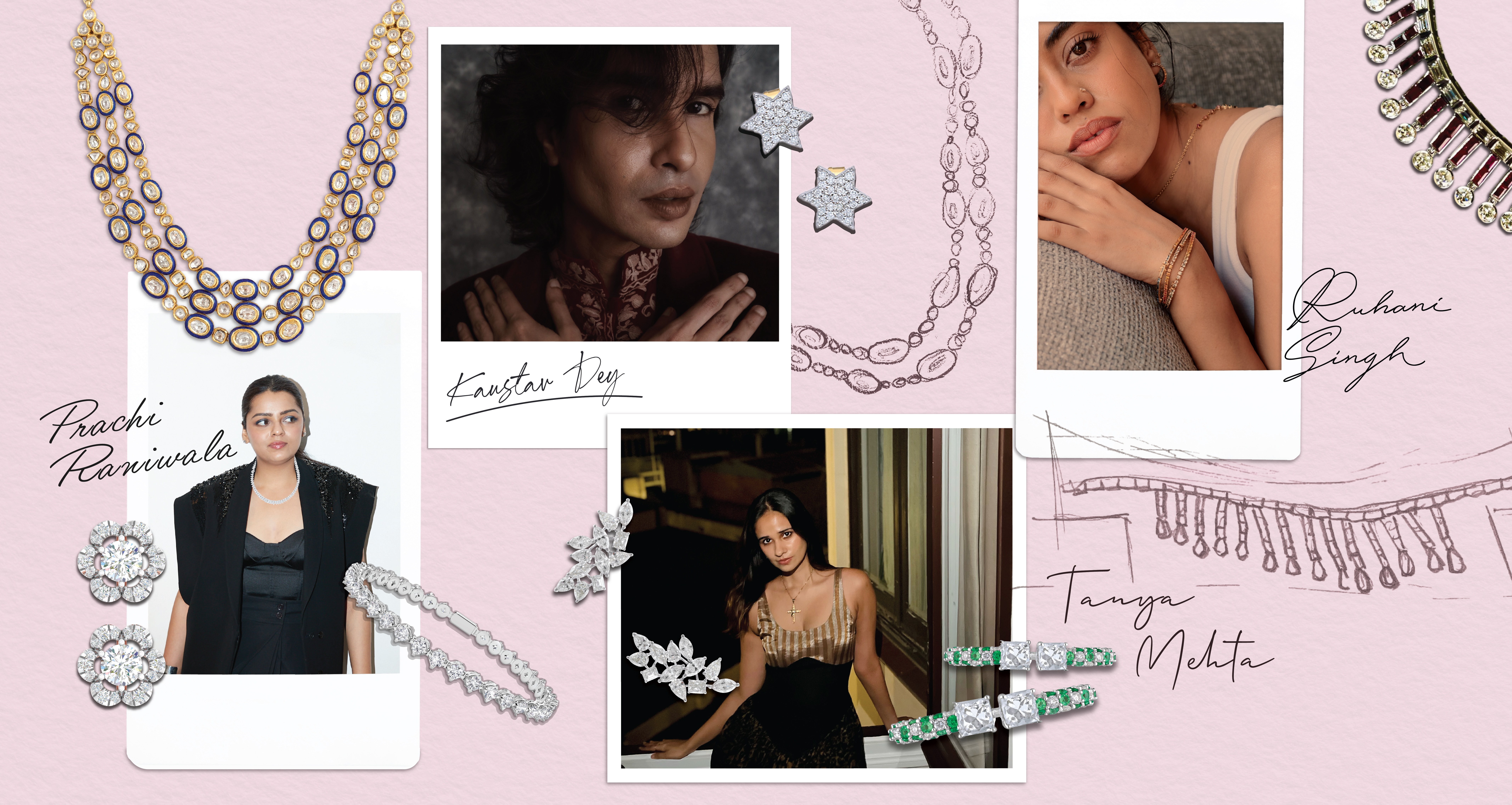 Fashion experts & their diamond jewellery