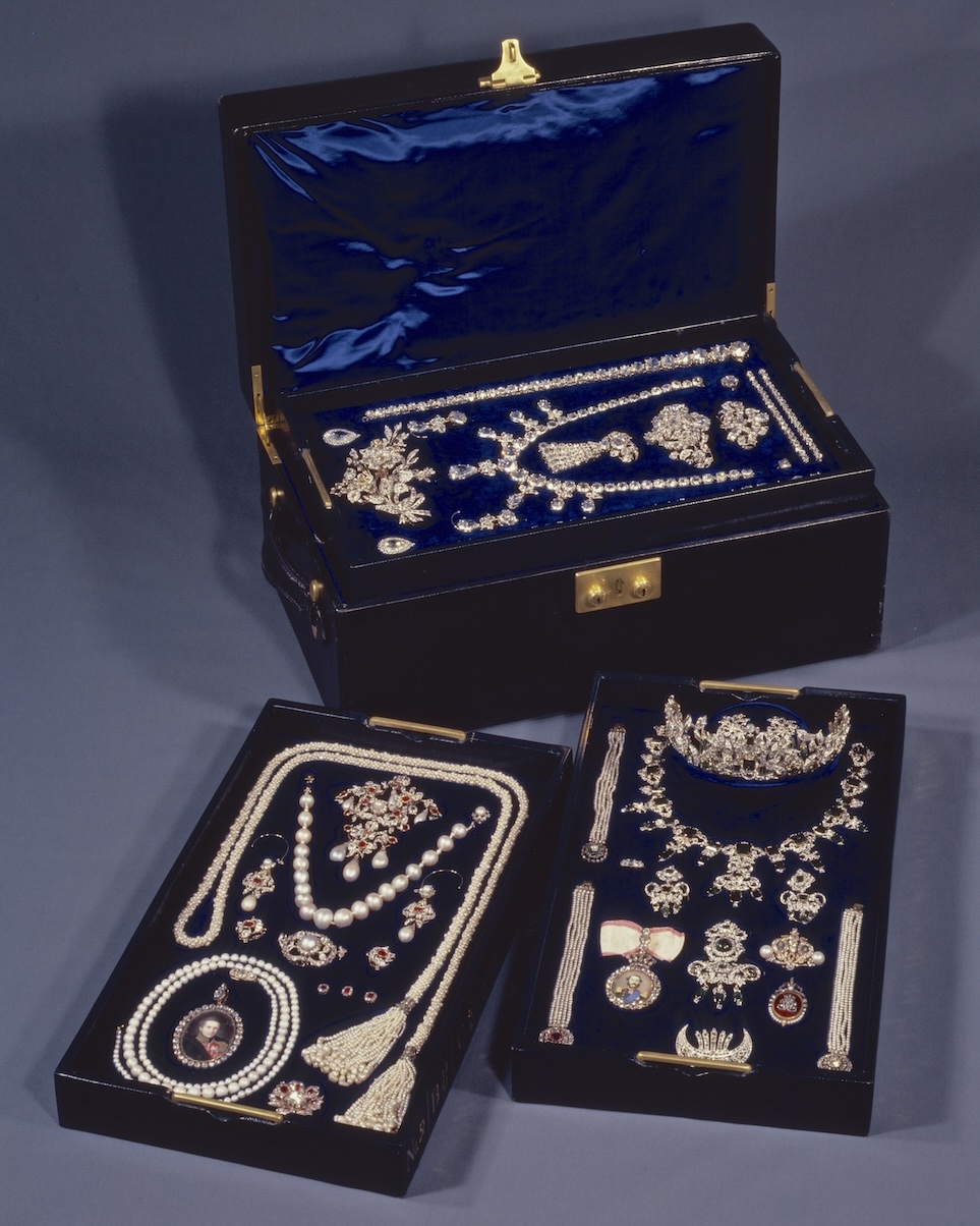 Danish Crown Jewelry parure sets.