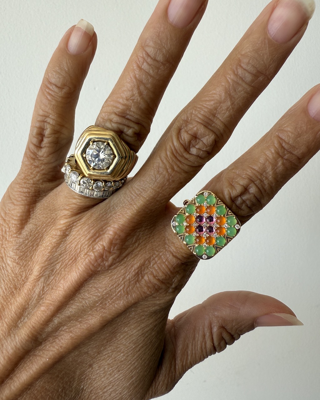 Lauren Harwell Godfrey Has Reimagined Her Sentimental Diamond Again, and Again 11 Lauren Harwell Godfrey has reimagined her sentimental diamond engagement ring