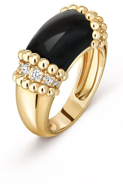 Azabache and Natural Diamonds: A Modern Approach to Honoring My Cuban Culture 5 azabache jewelry: van cleef & arpels ring