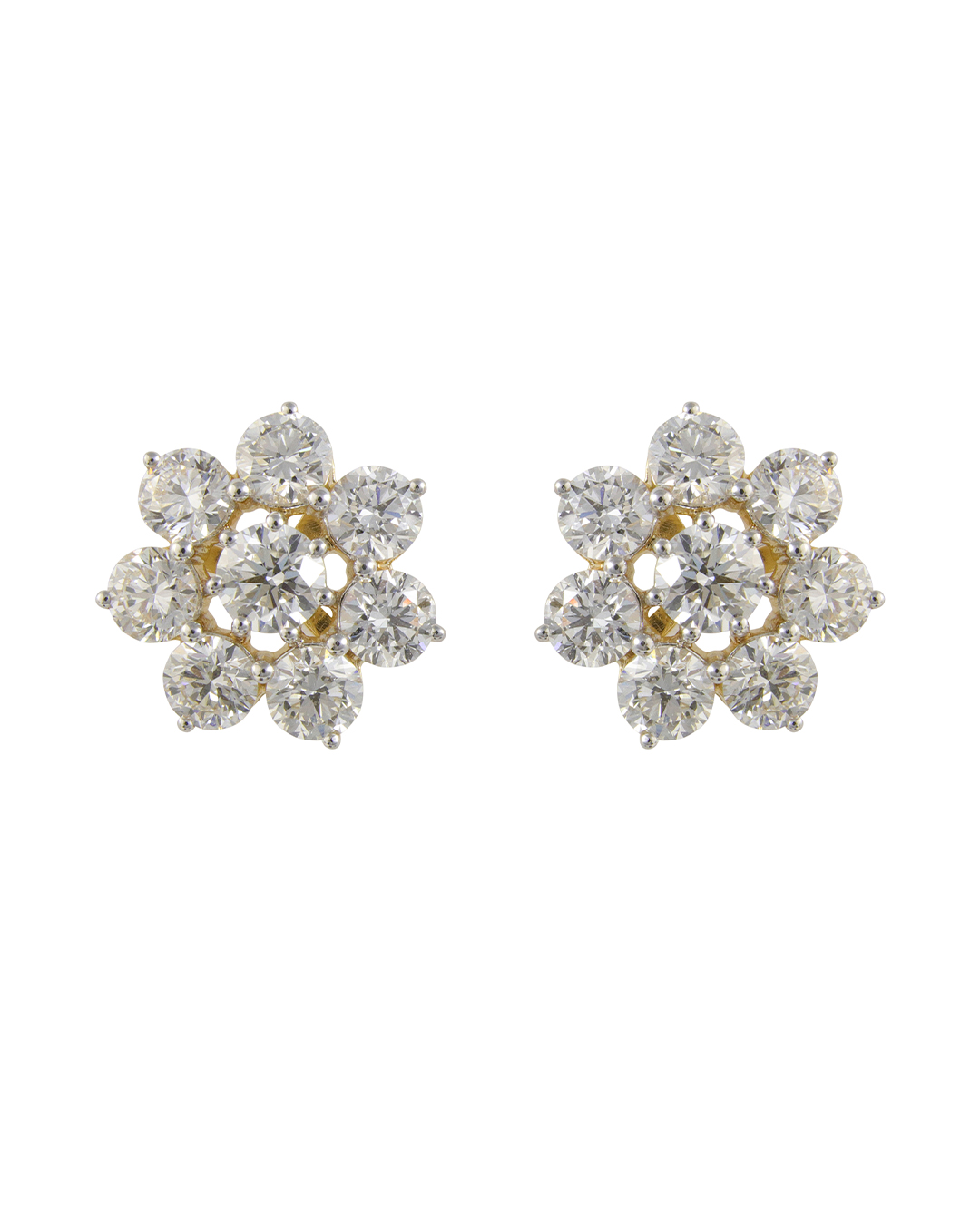 5 Real Diamond Jewellery Pieces That Promise to Become Future Heirlooms 11 Flower shaped diamond earring