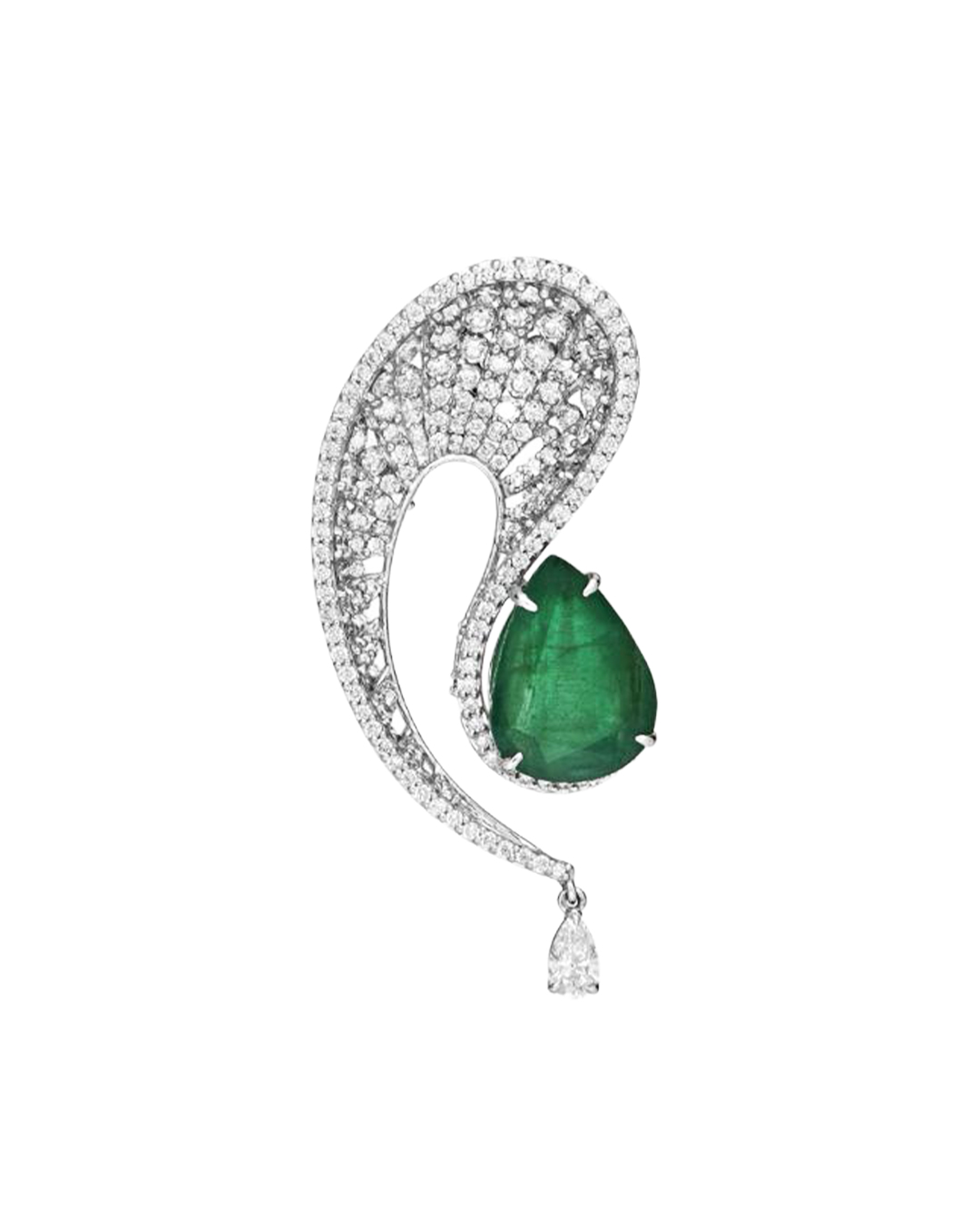 5 Real Diamond Jewellery Pieces That Promise to Become Future Heirlooms 6 Diamond & Emerald Brooch